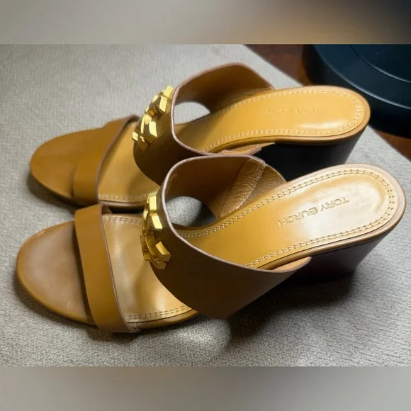 Tory Burch Everly 65MM Sandal Wedge Slide - Picture 3 of 9